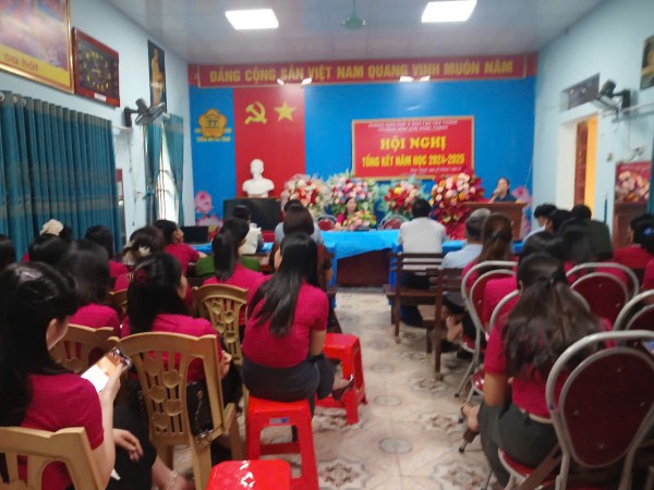 HỘI NGHỊ TỔNG KẾT NĂM HỌC : 2024-2025